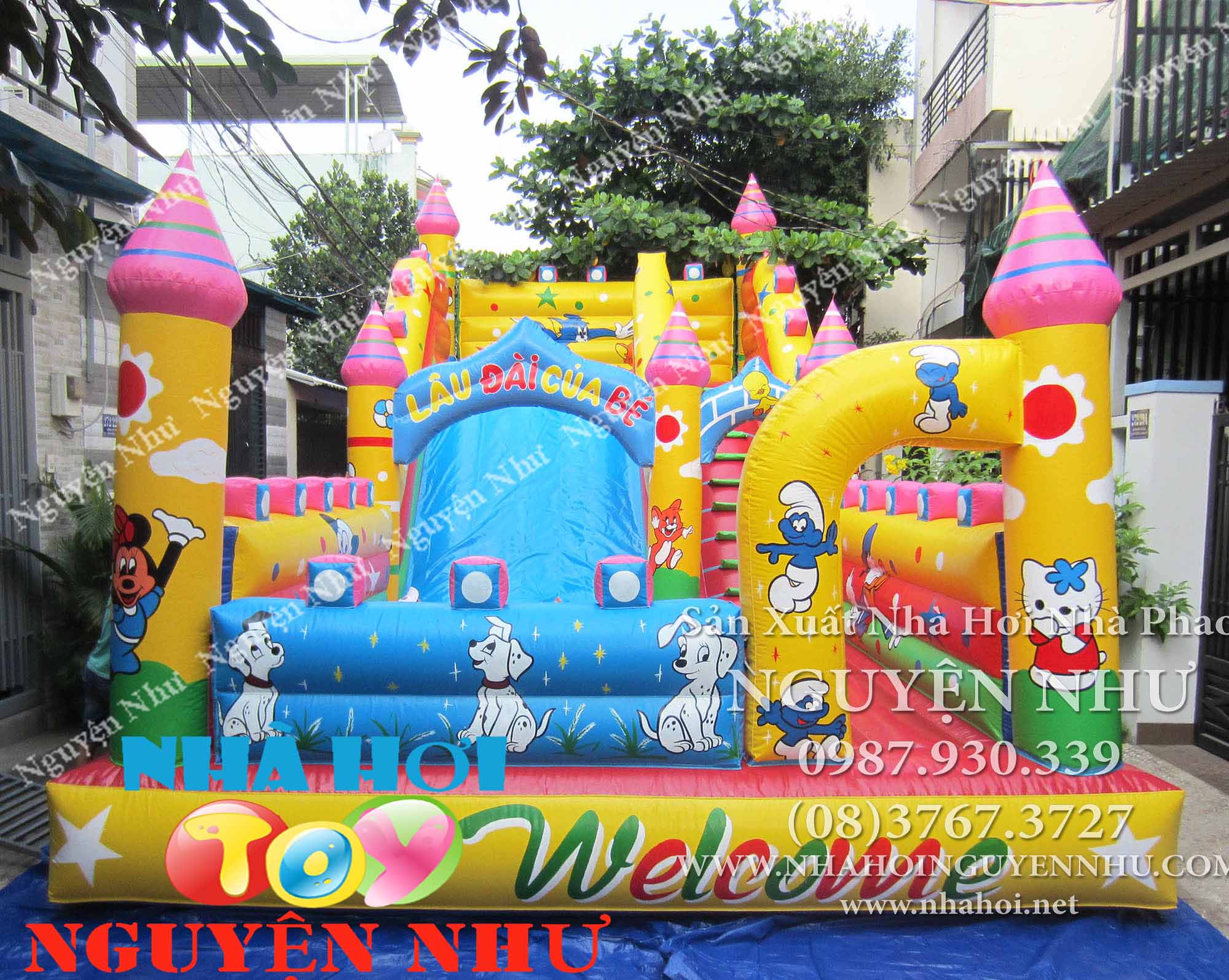 nha hoi nha phao lâu đài ld-208