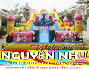 nha hoi nha phao lâu đài ld-190a