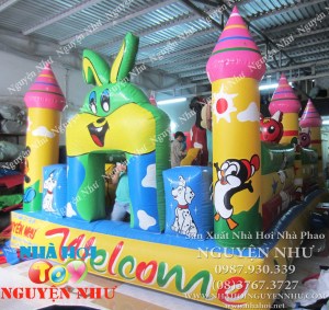 nha hoi nha phao lâu đài ld-207b